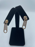 18K Gold Filled Zipper Studs