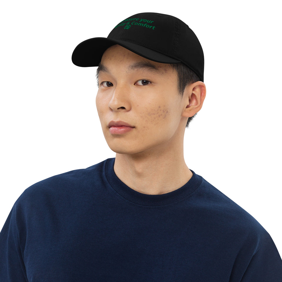Re-assure center Organic dad hat