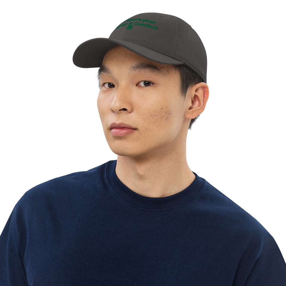 Re-assure center Organic dad hat