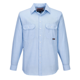 Portwest Sydney Shirt, Long Sleeve, Light Weight Poly Cotton Button Shirt MS868