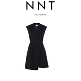 NNT Womens Sleeveless Dress Wrap Comfortable Knee Length Classic Fit CAT67Z