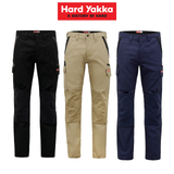 Hard Yakka Mens Legends Stretch Slim Pants Tough Reinforced Work Tradie Y02740