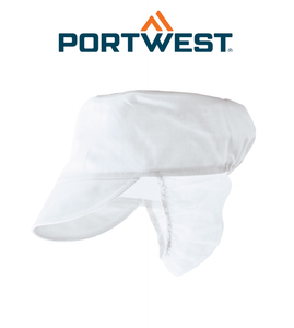 Portwest Snood Cap Cooling Mesh 100% Cotton Fabric Breathable S896