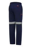 Mens Hard Yakka Core Drill Pants Taped Cotton Phone Pleated Tough Strong Y02540