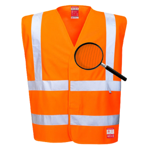 Portwest Hi-Vis Anti Static Vest - Flame Resistant Reflective Work Safety FR71