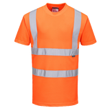 Portwest Hi-Vis T-Shirt Breathable Reflective 2 Tone Casual Work Shirt RT23