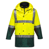 Portwest Eyre Day/Night 4-in-1 Jacket 2 Tone Reflective Work Safety MJ881