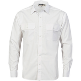 DNC Workwear Mens Polyester Cotton Work Shirt Long Sleeve Business Casual 3212