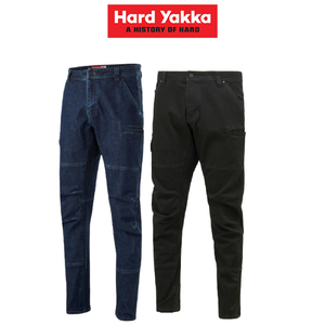 Hard Yakka Mens Dyneema Slim Work Pants Tough Ultra High Strength Jean Y03400