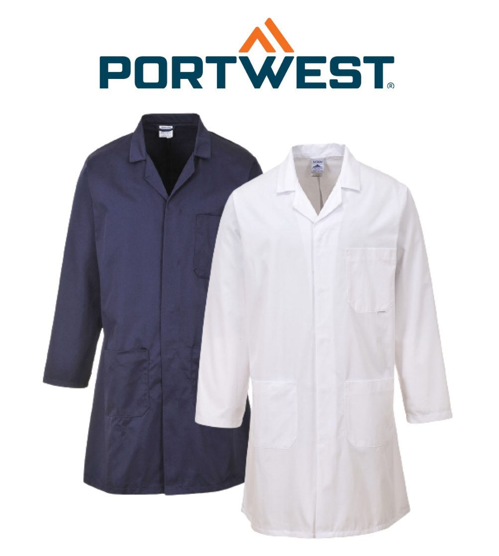 Portwest Standard Coat Preshrunk workwear Coat Comfortable 2852