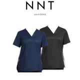 NNT Womens Nightingale V-Neck Classic Nurse Scrub Top Hip Pocket Workwear CATU5F