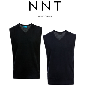 NNT Mens Fashioned Knit Jacket V-Neck Winter Warm Comfort Sleeveless Vest CATF24