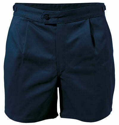 KingGee Drill Utility Shorts Adjustable Welt Pockets Cotton Work K07010