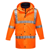 Portwest Argyle Full Day/Night 4-in-1 Jacket 2 Tone Reflective Work Safety MJ883