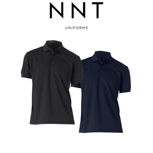 NNT Men Cool Plus Classic Fit Polo Shirt Short Sleeve Two Button Business CATD0A