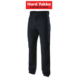 Mens Hard Yakka Jeans Moleskin Denim Cotton Work Heavy Duty Plain Front Y03876