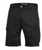 KingGee Mens Tradie Summer Cargo Shorts Narrow Fit Comfy Cotton Workwear K17340