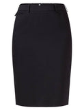 NNT Womens Helix Dry Poly Pleat Skirt Waist Band Detail Zip Business CAT2NJ
