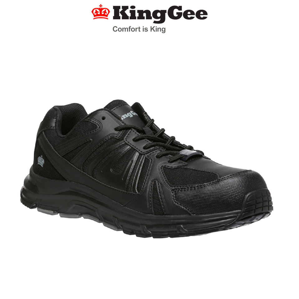 KingGee Mens Comptec G40 Sport Safety Shoes Lightweight Work Safety K26455