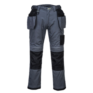 Portwest PW3 Holster Work Pants Reflective Cargo Pocket Comfort Shorts T602