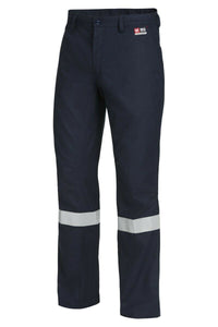 Mens Hard Yakka Workwear Pants Sheildtec Fire Resistant Taped Work Safety Y02425
