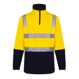 Portwest Cotton Brush Fleece Jumper with Tape Reflective Safety MF615