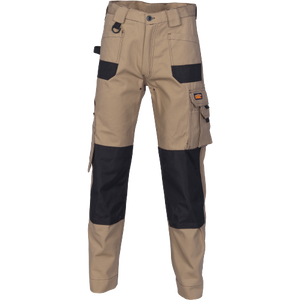 DNC Workwear Duratex Cotton Duck Weave Cargo Pants Work Safety Pant 3335