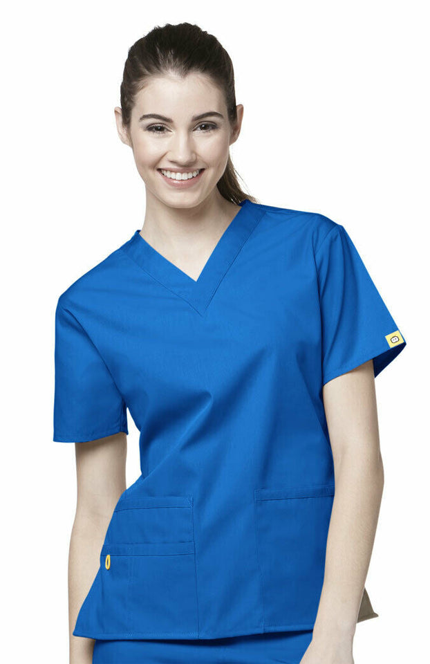 NNT Womens Bravo Scrub Top Relaxed Style Fit Work Nursing Hospital CATU66