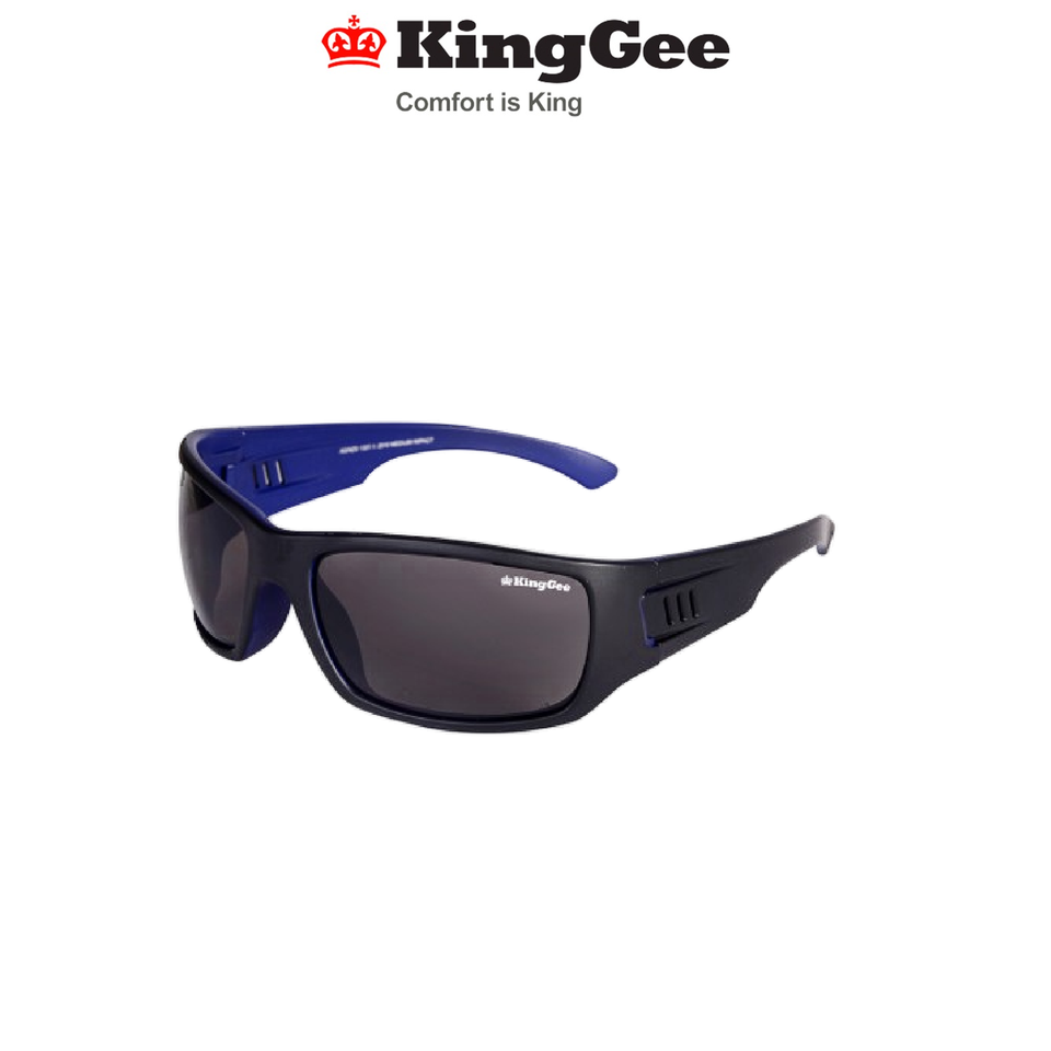 KingGee Uni-Sex Carve Smoke Glasses Work Safety Sun Smoke Protect Lens K99061