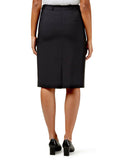 NNT Womens Helix Dry Poly Pleat Skirt Waist Band Detail Zip Business CAT2NJ