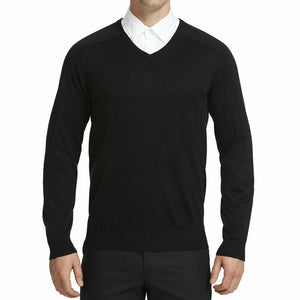 NNT Mens Warm Knit Sweater V-Neck Winter Warm Comfort Long Sleeve CATE33