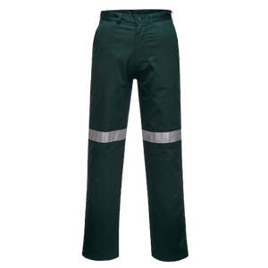 Portwest Straight Leg Pants with Tape Lightweight Reflective Tape MW705