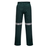 Portwest Straight Leg Pants with Tape Lightweight Reflective Tape MW705