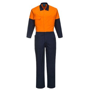 Portwest Regular Weight Combination Coveralls Reflective Taped Work Safety MW931