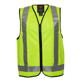 Portwest Day/Night Cross Back Vest Reflective Taped Work Safety MV188
