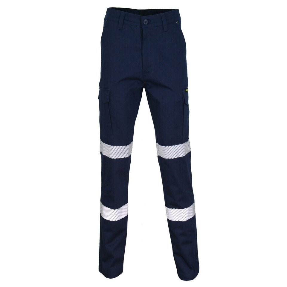 DNC Workwear Men SlimFlex Bio-Motion Segment Taped Cargo Tough Pant Work 3369
