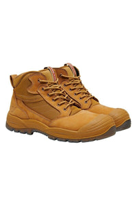 Hard Yakka Nite Vision Work Boots Comfy Leather Workwear Water Resistant Y60230