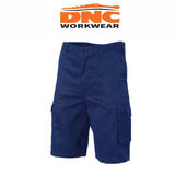 DNC Workwear Men Middleweight Cool-Breeze Cotton Cargo Shorts Summer Work 3310