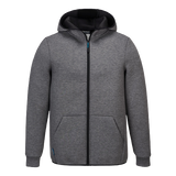 Portwest KX3 Technical Fleece Front Zip Opening Comfortable Hooded Jacket T831
