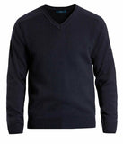 NNT Mens Rich Wool Knit Sweater V-Neck Winter Warm Comfort Long Sleeve CATE28