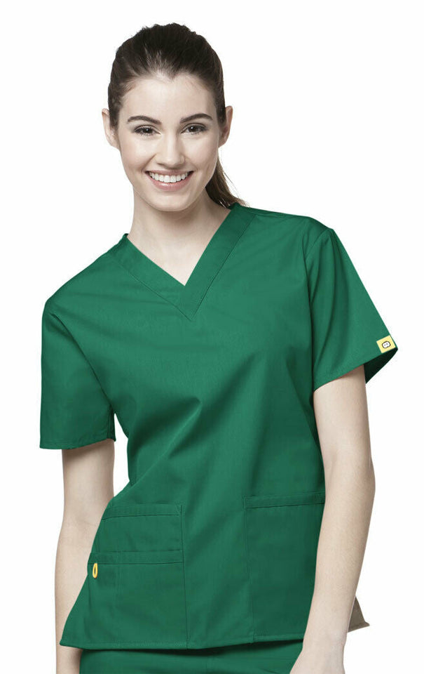 NNT Womens Bravo Scrub Top Relaxed Style Fit Work Nursing Hospital CATU66