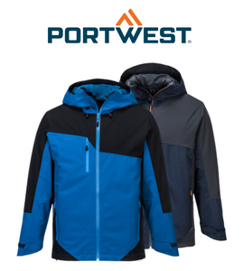 Portwest Mens Portwest X3 Two-Tone Jacket Taped Waterproof Breathable S602