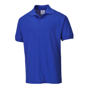 Portwest Naples Polo Shirt Comfortable Polycotton Short Sleeve Shirt B210