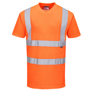 Portwest Hi-Vis T-Shirt Breathable Reflective 2 Tone Casual Work Shirt RT23