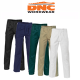 DNC Workwear Mens Cotton Drill Work Pants Flame Retardant Heavyweight Work 3311