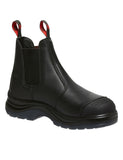 KingGee Mens Tradie Elastic Pull-Up Steel Toe Work Boots Memory Foam K25250