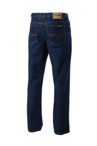 Hard Yakka Denim Jeans Work Pants Enzyme Wash Rigid Farm Heavy Duty Y03514