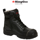 KingGee Mens PHOENIX 6CZ EH Safety Leather Boot Electrical Hazard Protect K27985