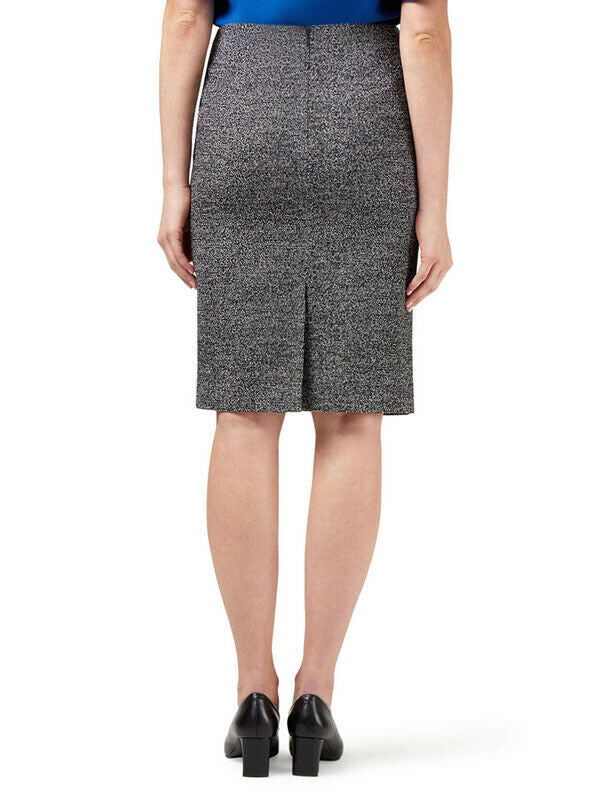 NNT Womens Business Textured Tweet Pencil Skirt Cotton Knee length CAT2NG