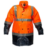 Portwest Mens Eyre Jacket Hi-Vis Day Or Night Lightweight Waterproof Work MJ306
